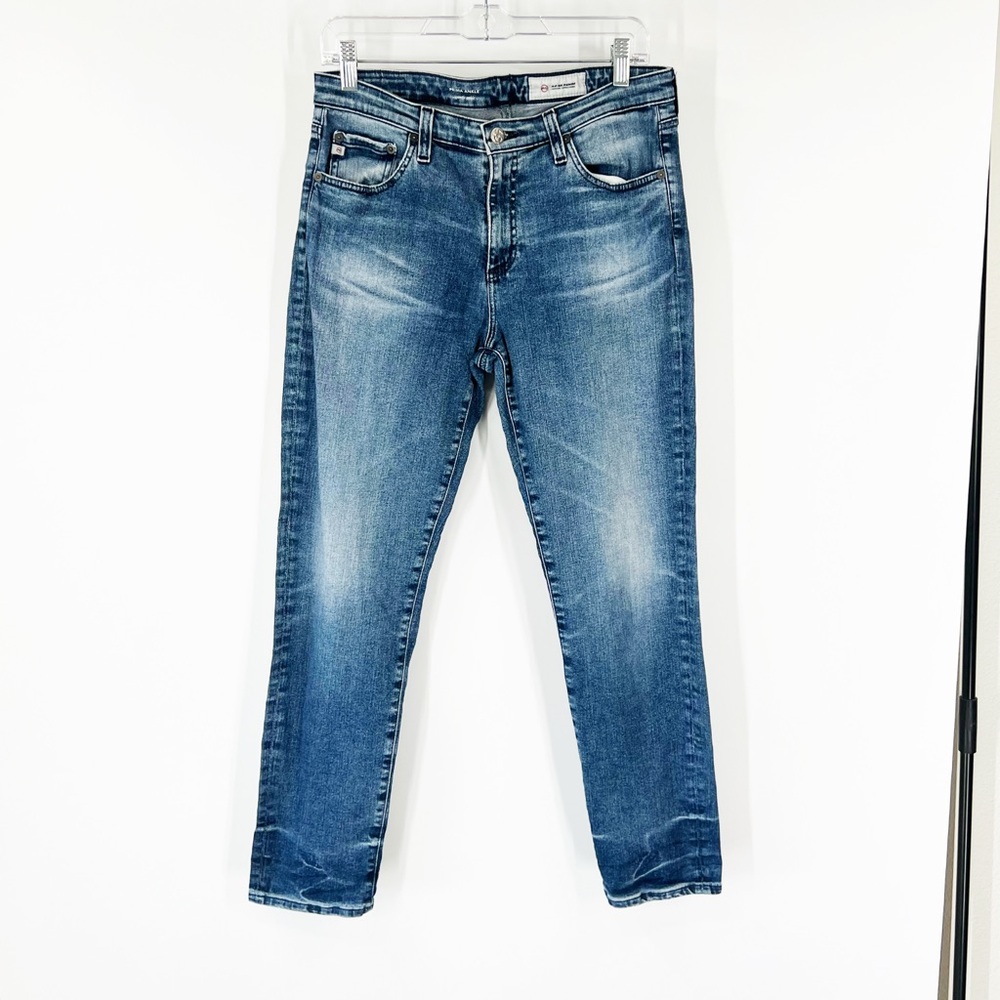 AG Adriano Goldschmied Mid-Rise Prima Cigarette Ankle Jeans
